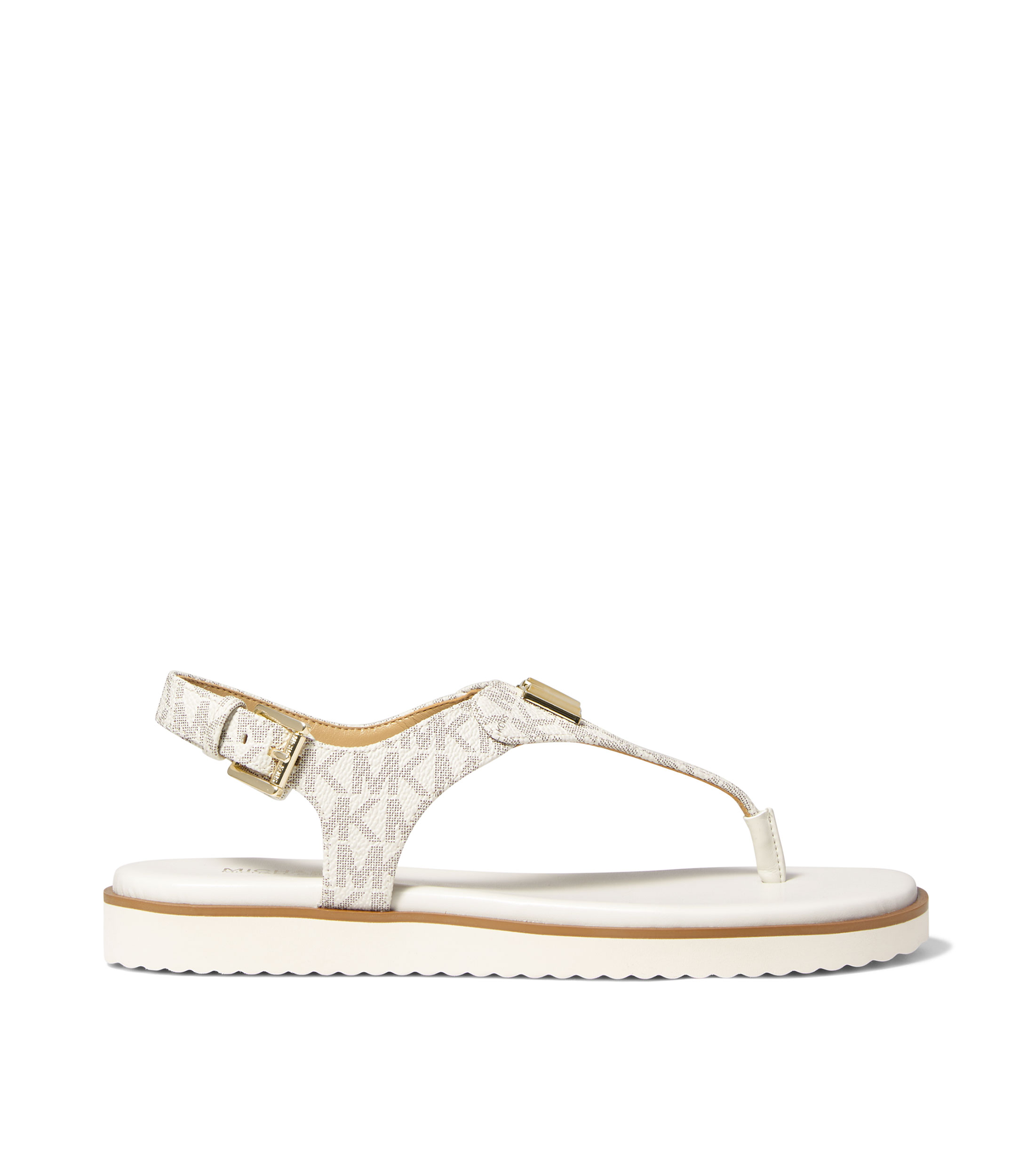 Michael Kors Sandalias Pata de Gallo Beige Jilly Mujer El Palacio de Hierro